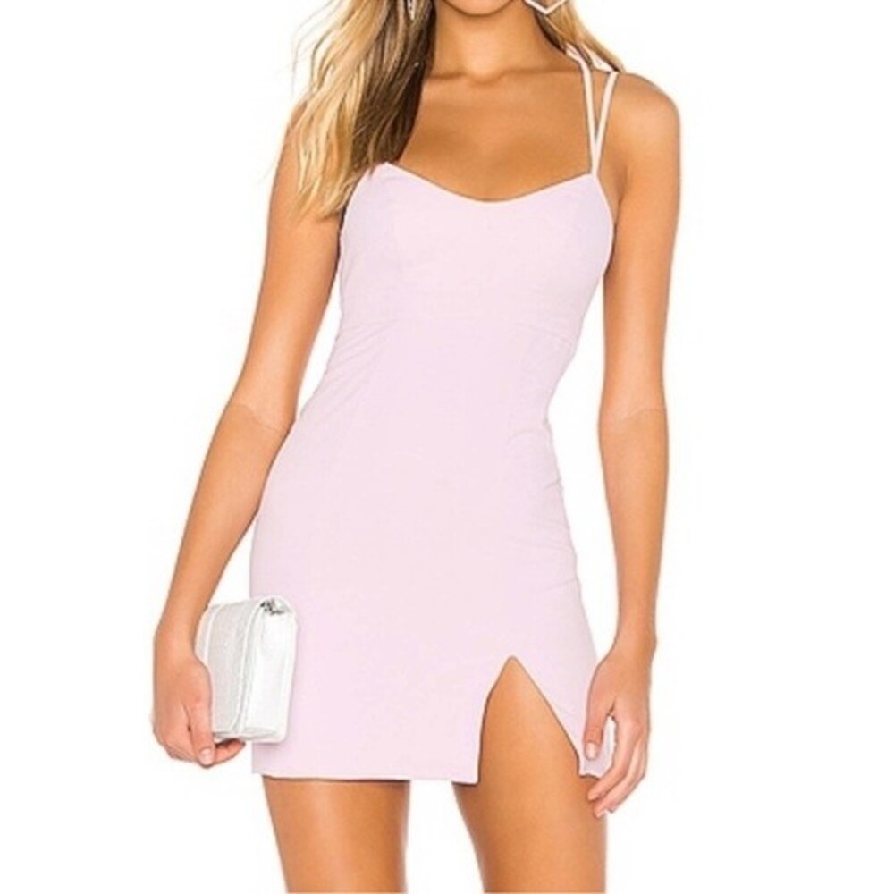 NBD X Naven Jennifer Mini Dress in Lilac Purple Sz XS